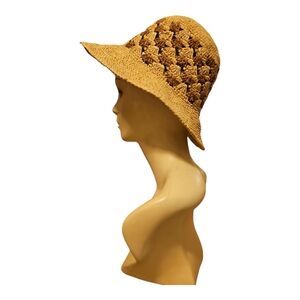 Greenpacha Handwoven Open Weave Straw Hat – Size Small – NWOT